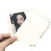 Thick White Cardboard Inserts for Card Protection, 1.5mm Rigid Backing Boards