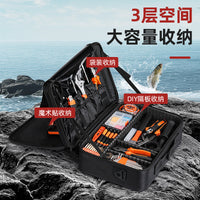 Fishing Tackle Bag Multi-functional Oxford Cloth Storage Case for Fishing Gear