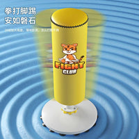Kids Freestanding Punching Bag with Gloves for Taekwondo & Boxing Training