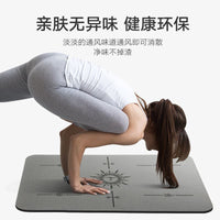 Small Yoga Knee Pad Portable Mat for Plank Support and Handstand, Non-Slip Fitness Elbow Pad