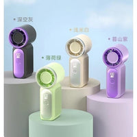 Portable Handheld Turbo Fan with USB Charging and Long Battery Life