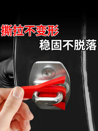 Car Door Shock Absorber Pads Anti-Collision Strips for Door Edge & Lock Protection