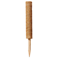 Coir Moss Pole for Climbing Plants, Plant Support Stake for Potted Plants, Extendable Coir Totem Pole for Indoor Plants