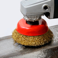 Wire Brush Wheel for Angle Grinder, Stainless Steel Rust Removal Polishing Brush