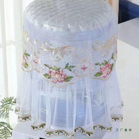 Water Dispenser Dust Cover with Lace Embroidery for Bottled Water