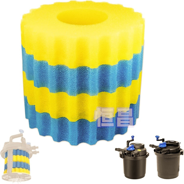 AQUANEAT Pond Filter Replacement Sponge Media Pads for Koi Fish Ponds