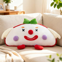 Cute Clown Plush Pillow Toy for Sofa Bed Cushion Kids Playmate Girlfriend Valentine's Day Gift
