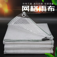 Heavy-Duty Transparent Waterproof Tarp for Outdoor Protection