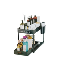 Pull-Out Under-Sink Organizer for Kitchen and Bathroom, Multi-functional Storage Rack