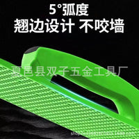 Wear-Resistant Plastic Plastering Trowel with Grid for Masonry and Cement Work