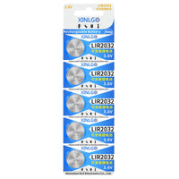 Rechargeable LIR2032 LIR2025 LIR2016 3.6V Lithium Button Cell Battery for Motherboards