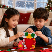 DIY Christmas Felt Photo Frame Craft Kit for Kids