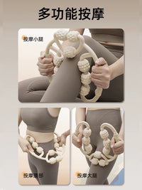 Leg Muscle Roller Massager with Spiky Stick for Relaxation and Recovery