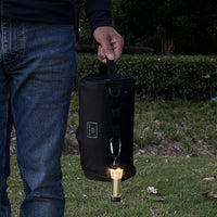 Outdoor Camping Extended Toilet Paper Holder Storage Bag