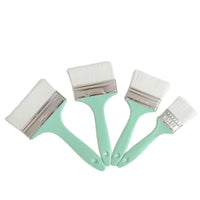 Water Silk Paint Brush with Plastic Handle for Water-Based Paints, Baking, and Wood Wax Oil