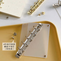 Expandable 2-Fold Side-Insert Ring Binder Extension for M5/A7 Planners