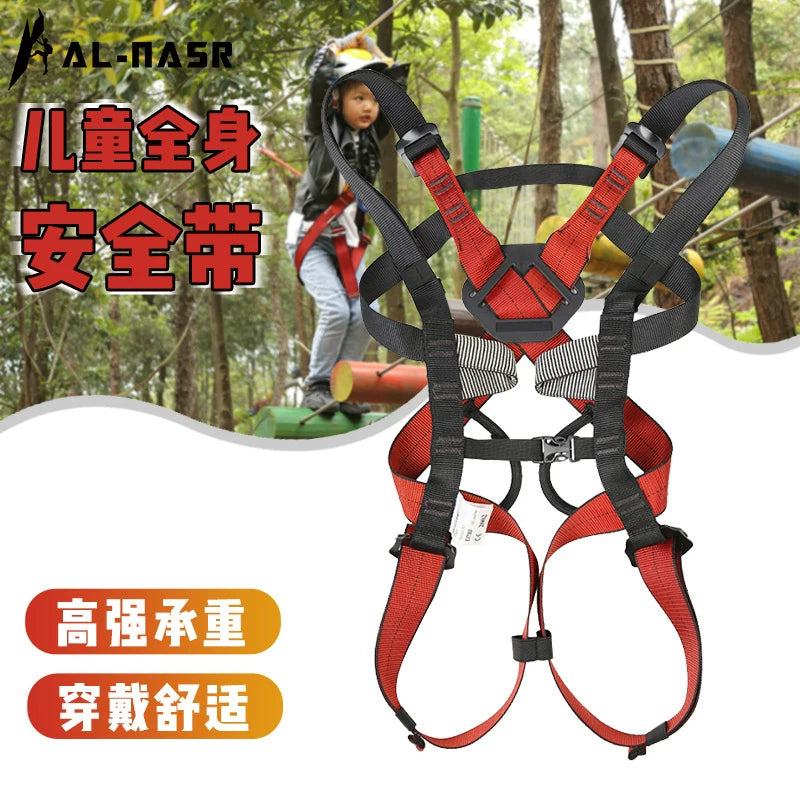 Arnas Kids Full Body Climbing Harness for Outdoor Mountaineering and Rappelling