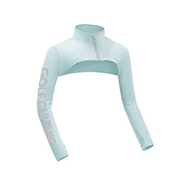 Women's Ice Silk Golf Shawl Arm Sleeves UV Protection Cooling Shoulder Cover for Outdoor Cycling