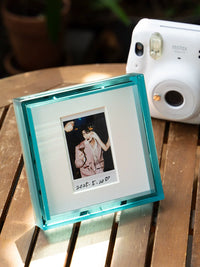 Instant Photo Acrylic Frame for Mini 3-inch Film - Double Slot Display Stand