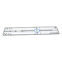 Golf Putting Alignment Mirror Training Aid with Foldable Design for Indoor Practice