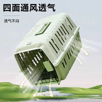 Pet Carrier for Cats and Small Dogs, Portable Travel Crate for Car and Airline Transport