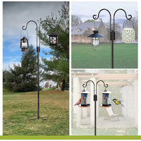 Shepherd Hook Plant Hanger Stand for Outdoor Garden Decor