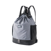 Taslon Wet Dry Separation Backpack Travel Duffel Bag for Sports Yoga Beach Gym