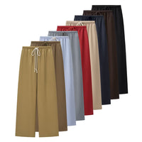 ZARZ Women's Linen Blend Elastic Waist Casual Pants