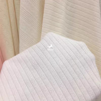 High-Elastic Ribbed Star Jacquard Knit Fabric for Doll Clothes, Scarves, and Hair Ties