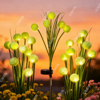 Solar Powered LED Ball String Lights Outdoor Waterproof Garden Lawn Decorative Night Light