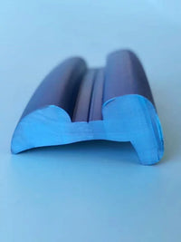 Blue White U-Type B-Type Anti-Collision Strip Marine Dock Fender Rubber Strip for Yachts Fishing Boats Speedboats PVC Shock Absorption