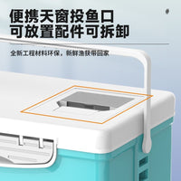 Portable 13L/18L/26L PU Foam Insulated Fishing Cooler Box for Live Fish Sea Fishing
