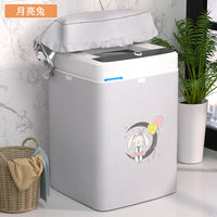 Washing Machine Cover Top Load Waterproof Dustproof Sunscreen Thick Oxford Fabric