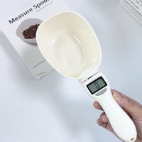 Digital Pet Food Scale Spoon with Detachable Handle for Home Baking and Pet Feeding