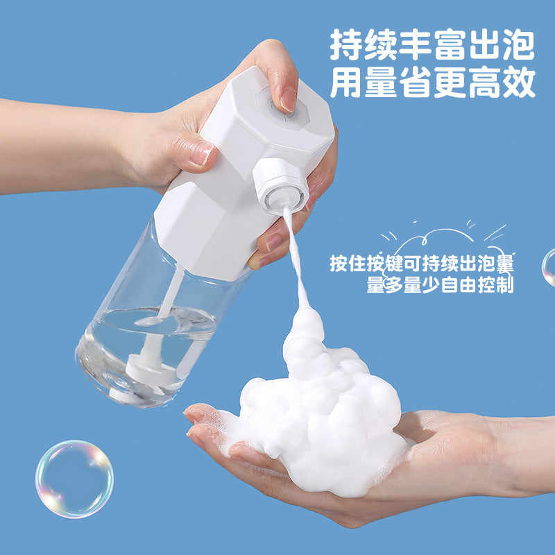 Automatic Foaming Soap Dispenser for Shampoo, Body Wash, Facial Cleanser, and Pet Shampoo
