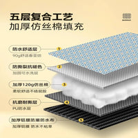 Ultrasonic Thickened Picnic Mat with Aluminum Film, Outdoor Camping Tent Foldable Portable Waterproof Ground Mat