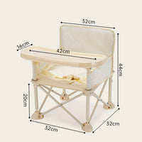 Portable Camping & Beach Chair with Dining Tray for Kids