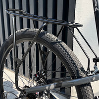 Youth Mountain Bike Rear Rack with Basket for Kids, Books, and Basketballs
