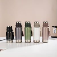 Premium 316 Stainless Steel Insulated Water Bottle for Students and Outdoor Use, Portable High-Value Design