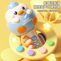 Kids Karaoke Microphone Toy with Speaker and Lights for Toddlers and Children