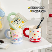 Portable Travel Mouthwash Cup for Kids and Couples - Bathroom Tumbler