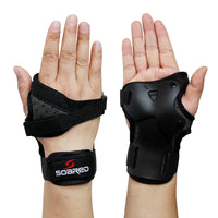 Kids' and Adults' Roller Skating Protective Gear Set for Wrist, Elbow, and Knee