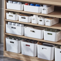 Desktop Storage Basket for Snacks, Cosmetics, and Sundries, Student Dormitory Organizer