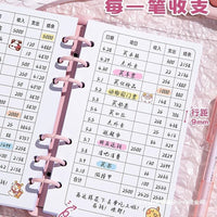 Cash Savings Binder with Zipper Envelopes for Budgeting and Financial Planning