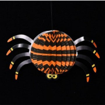 Halloween Paper Lanterns Pumpkin Spider Bat Hanging Decorations for Party Decor