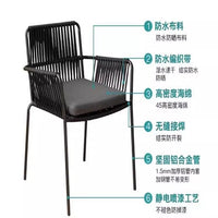 Outdoor Wicker Patio Dining Set Waterproof Garden Rattan Furniture