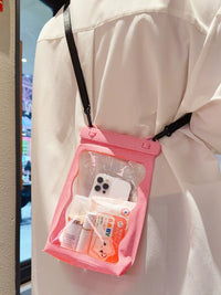 Waterproof Phone Pouch with Touchscreen Access for Swimming, Diving, and Beach Activities