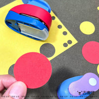 Paper Punch Set for Kids' DIY Crafts - Circle, Butterfly, Heart, Star Shapes