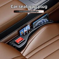 Car Seat Gap Filler Pad, PU Foam Leak-Proof Strip, Prevents Items from Falling, Universal Fit