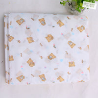 Cotton Duvet Cover with Zipper for Comforter Protection